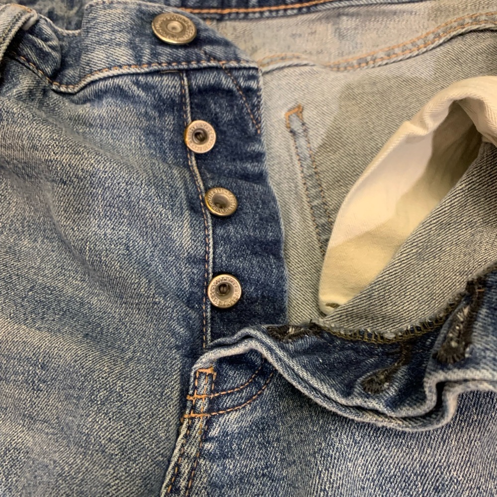 Moussy Vintage Blue Jeans Made in Japan - Picture 6 of 16